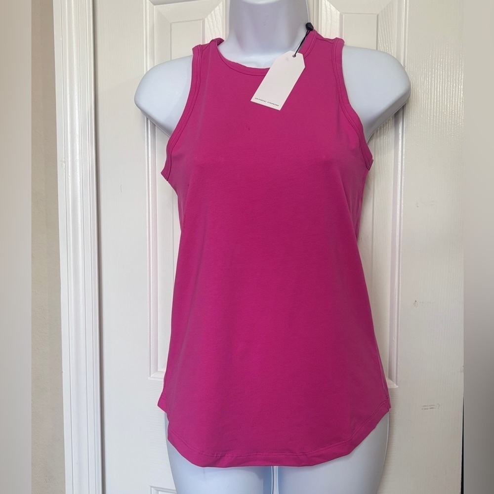 Universal Standard Cai High Neck Tank Raspberry Rose Size 4XS (00-0)NWT